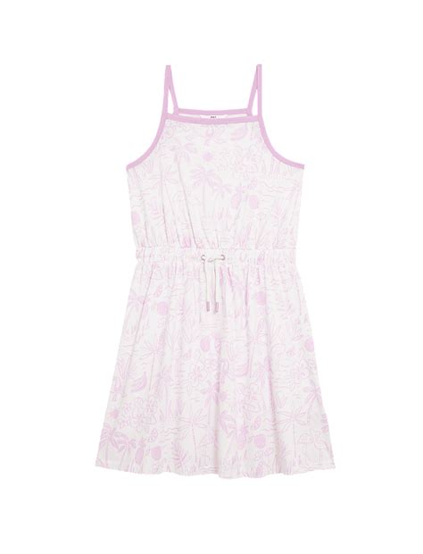 Buy Pure Cotton Tropical Print Dress at Marks & Spencer