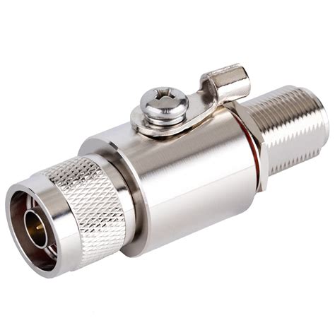 Buy N Lightning Arrestor Male to Female Bulkhead DC-3GHz 90V Tube ...