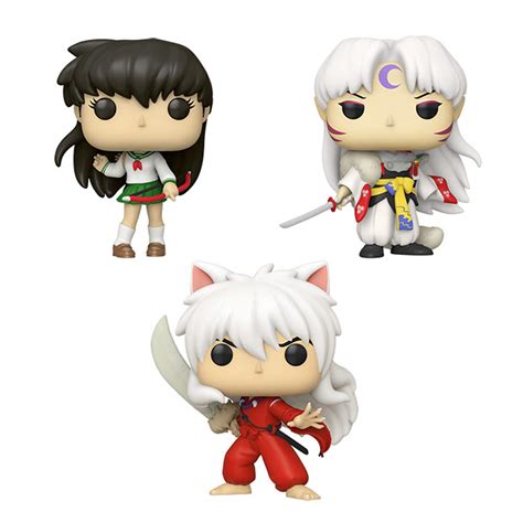 Amazon.com: Funko Pop! Bundle of 3: Inuyasha Anime Bundle of 3 ...