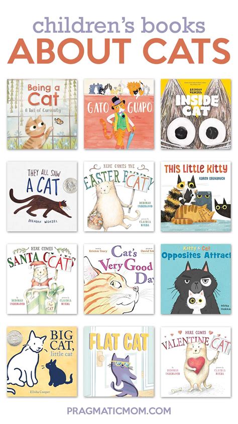 20 kids books about cats – Artofit
