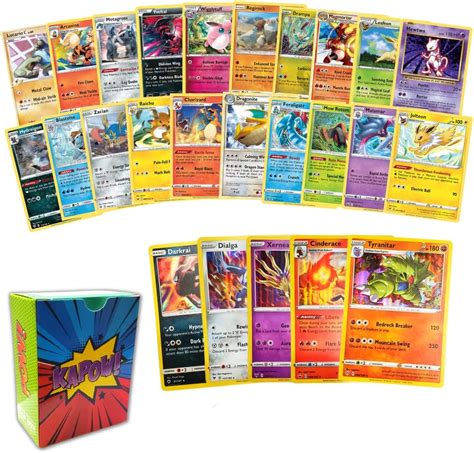 Kapow Cards 25 Rare Cards with 5 Holographic Rares and 20 India | Ubuy