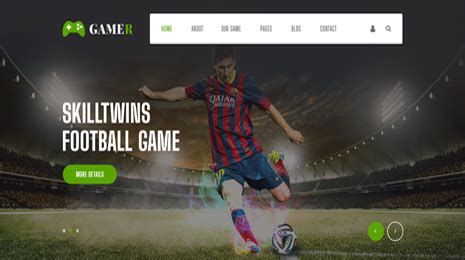 Free Gamer WordPress Theme For Game Development Websites.