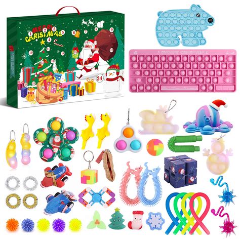 Fidget Advent Calendars for Girls Boys Kids Christ... – Vicedeal