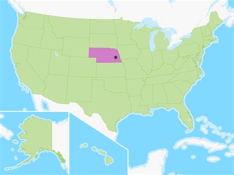 Nebraska | Free Study Maps