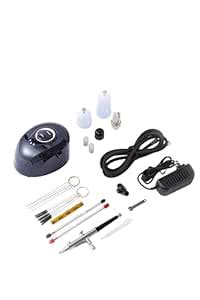 KOZY ART Airbrush Kit with Compressor – Beginner Friendly– 35 PSI High ...