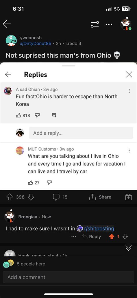 Y’all are leaking into other subreddits : r/shitposting