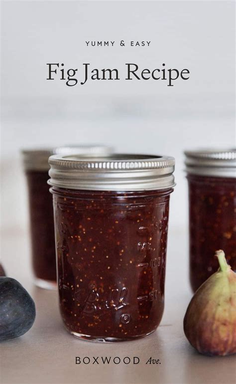 Dried Fig Jam Recipe Canning at Jane Guerrero blog