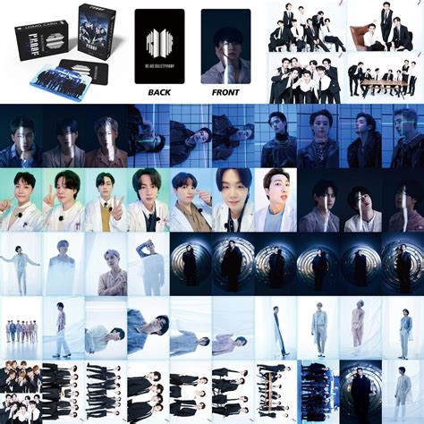 54 Unids/Caja BTS Photocards Proof Map Of The Soul ON:E Álbum LOMO Postal | Shopee México