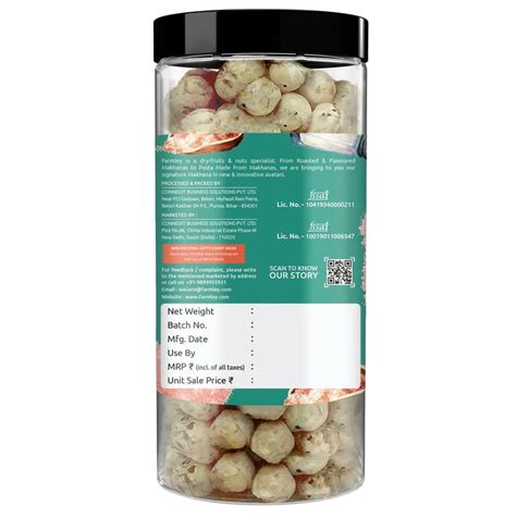 Farmley Himalayan Salted Makhana Roasted In Olive Oil (2 x 83 g)
