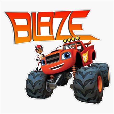 Buy CNW Studio Blaze - Blaze and The Monster Machines Vinyl Waterproof ...