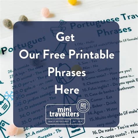 Free PDF Portuguese Travel Phrases for Kids - Mini Travellers - Family ...