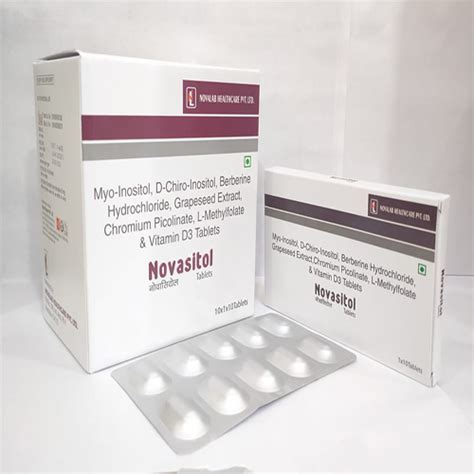 NOVASITOL Tablets Novalab Healthcare Pvt. Ltd.