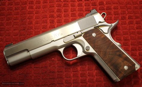 Evolution Armory Full Custom Colt 1911 45 ACP Series 80 Matte Silver ...