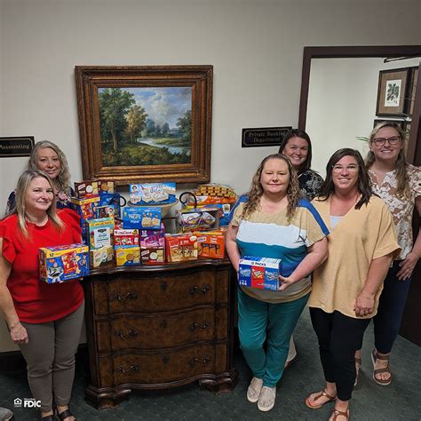 Our Dothan Main and Operations Center staffs hosted a supply drive for ...