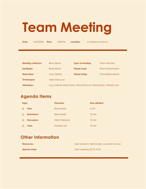 Agenda Meeting 的图像结果
