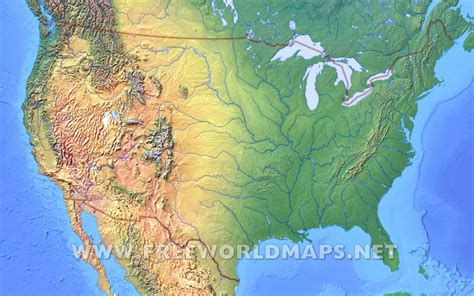 USA Geo Map 的图像结果