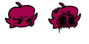 Girlfriend FNF Sticker 的图像结果