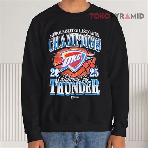 NBA Finals Oklahoma City Thunder 2025 Basketball Champions Shirt ...