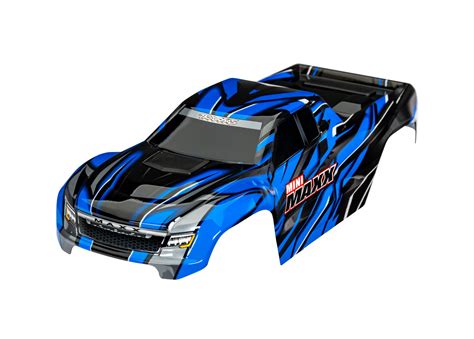TRA10711-BLUE Mini Maxx Blue Body - Michael's RC Hobbies