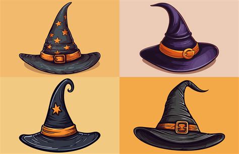 Illustration of a Halloween Witch Hat Graphic by Unique Design Team ...
