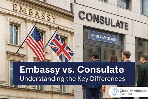 Embassy vs Consulate Differences