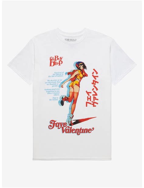 Cowboy Bebop Faye Valentine Vintage T-Shirt | Hot Topic