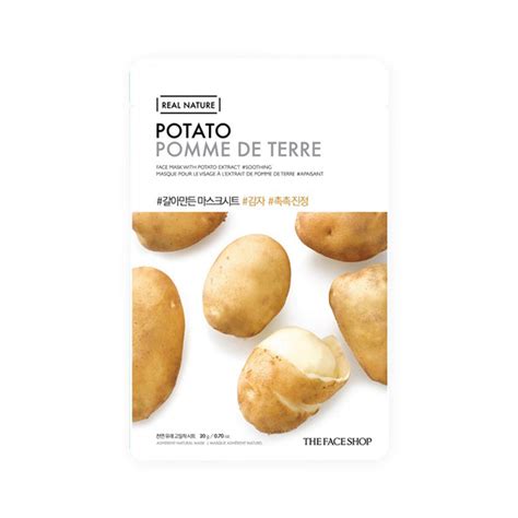 Real Nature Potato Face Mask