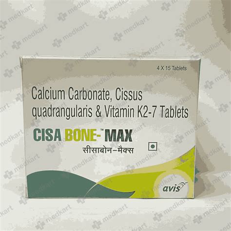 CISABONE MAX TABLET 15'S, Price, Composition & Generic Alternatives ...