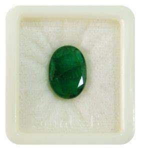 NAMDEV GEMS Emerald Gemstone Beryl Untreated 7.25 Ratti Natural ...