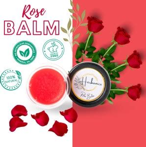 Herbanics Rose Lip Balm Rose - Price in India, Buy Herbanics Rose Lip ...