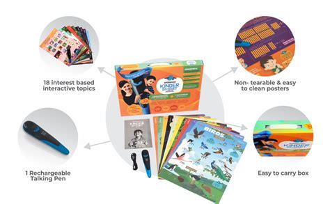 goDiscover Kinder Smart Interactive Learning Series with Talking Pen ...