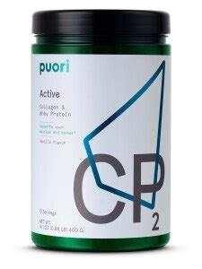 CP2 - Whey & Collagen Protein, Vanilla Flavor - 10 Servings - 14.1 oz ...