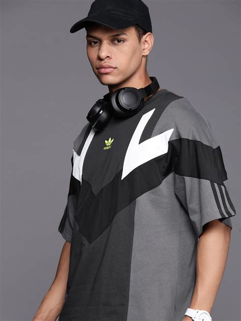 ADIDAS Originals Colourblocked Rekive Pure Cotton T-shirt - Price History