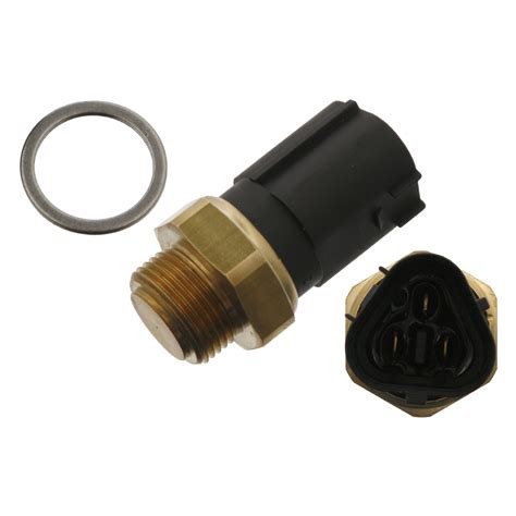 febi | 36563 | Temperature Switch for radiator fan, with seal ring ...