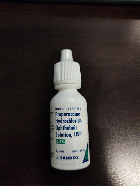 Proparacaine Propicon Sterile Eye Drop (BKC Free): View Uses, Side