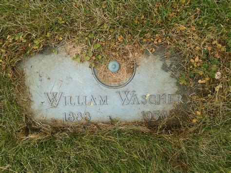 William Earhart Wascher (1888-1958) – Find a Grave-äreminne