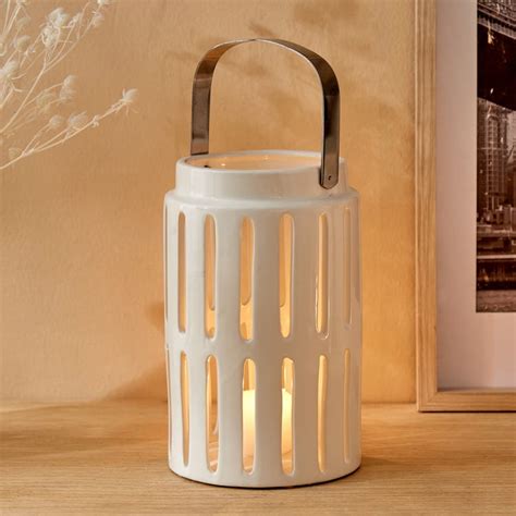 Buy Natura Bistre Ceramic Hanging Lantern from Home Centre at just INR ...