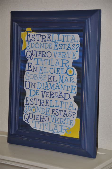 Twinkle Twinkle Little Star Spanish Twinkle Twinkle Little Star