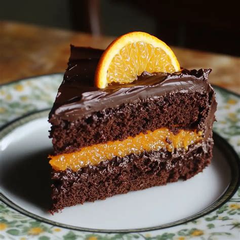 Dark Chocolate Orange Cake Recipe