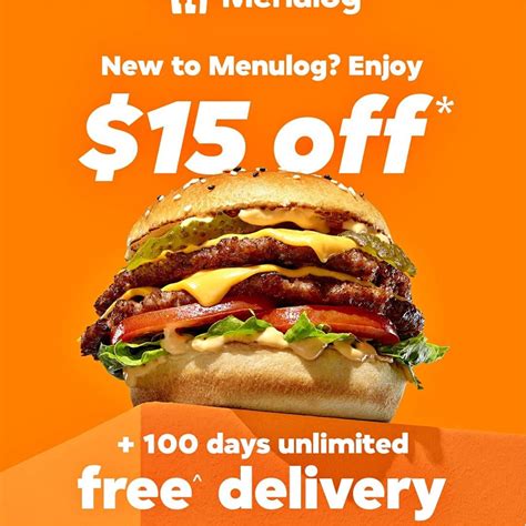 DEAL: Menulog - 50% off Up to $15 + 100 Days Free Delivery for New ...