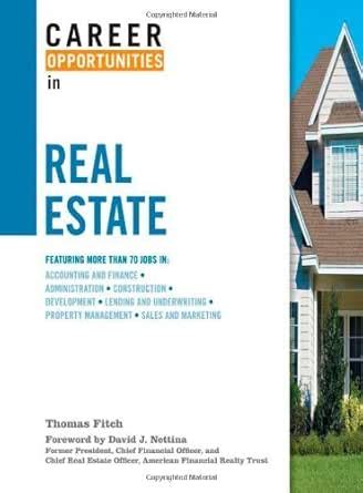 Career Opportunities in Real Estate (Career Opportunities (Hardcover ...
