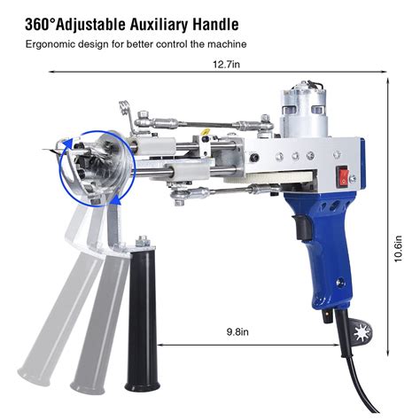 Buy Catinbow Cut Pile Rug Tufting Guns, Electric Carpet Weaving Machine ...