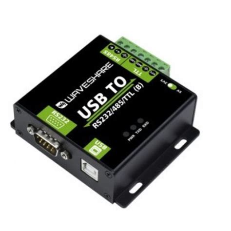 Waveshare USB TO RS232/485/TTL Industrial Interface Converter – Robocraze