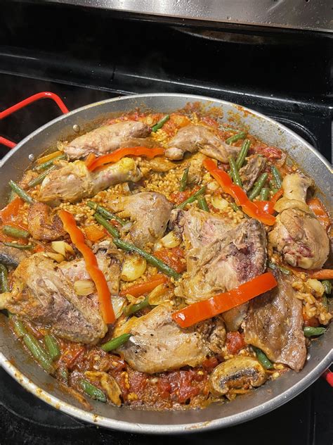 Crucify me you Spanish bastards, I used a whole rabbit and chicken ...