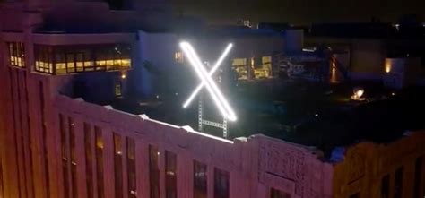 Giant X Logo Taken Down From Company's Headquarters Amidst Complaints