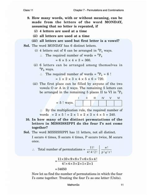 Image result for Chapter 7 Class 11 Math Exercise 7.3
