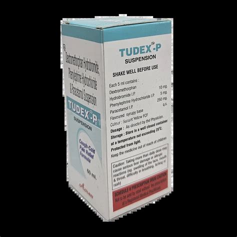 TUDEX P SUSPENSION 60 ML Price, Uses, Side Effects & Substitutes | Medkart