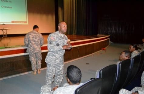 10th RSG leaders get smart on Article 15 and UMCJ procedures | Article ...