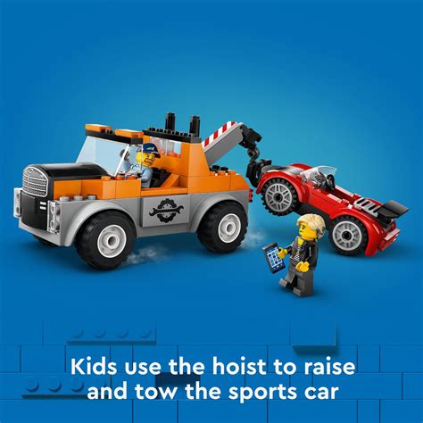Buy Lego City Tow Truck and Sports Car Repair Toy Playset (60435) - 101 ...