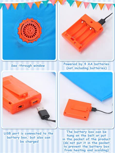 Ramede 2 Pcs Giant Inflatable Baby Costume 96 Inch Gender Reveal ...